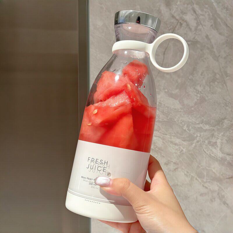 Portable Juice Cup with watermelon