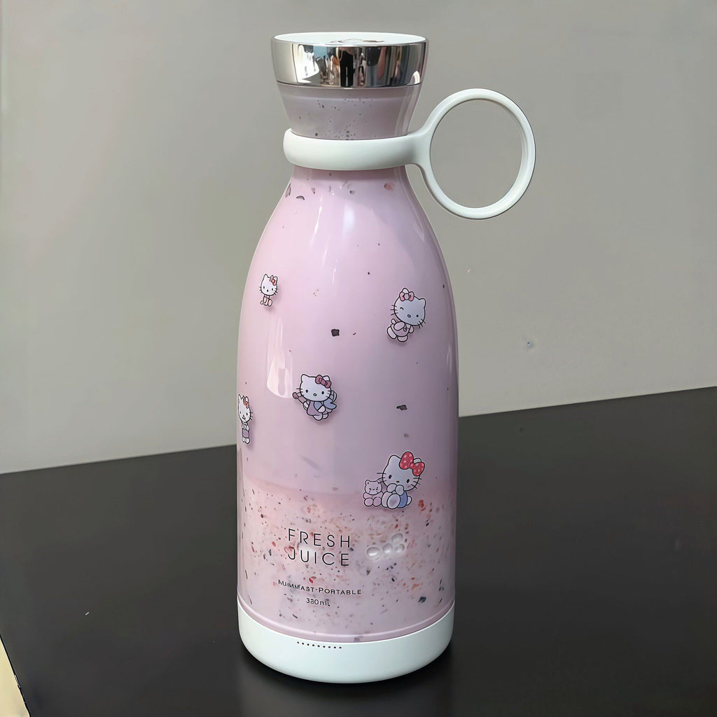 Hello Kitty Portable Juice Cup purple smoothie